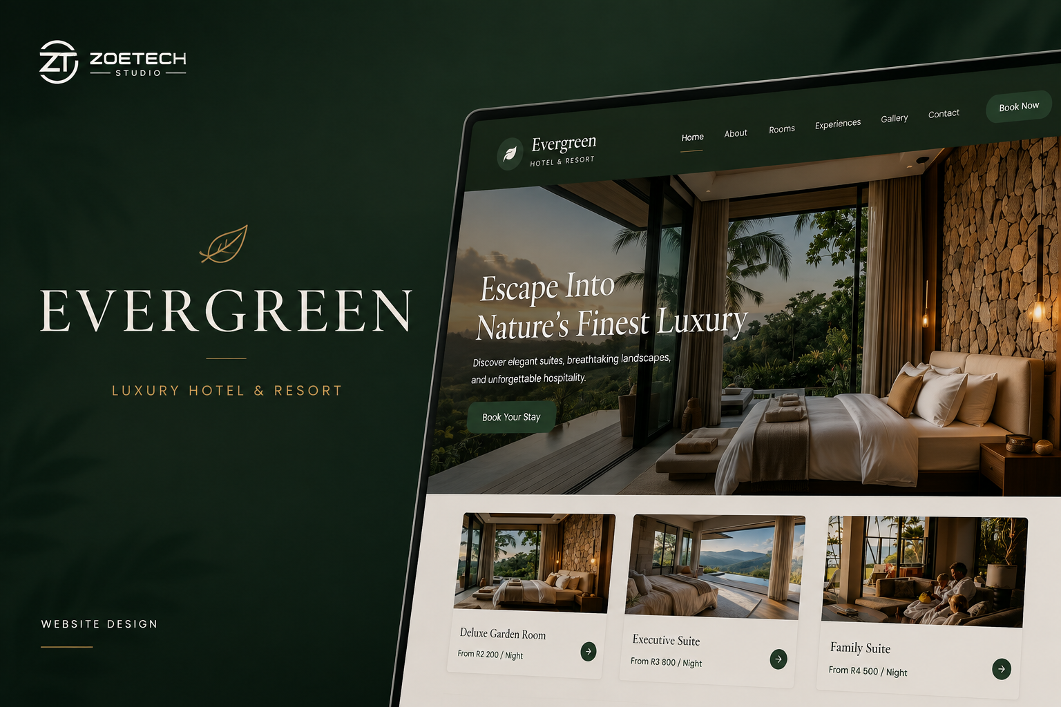 Luxury Hotel Website